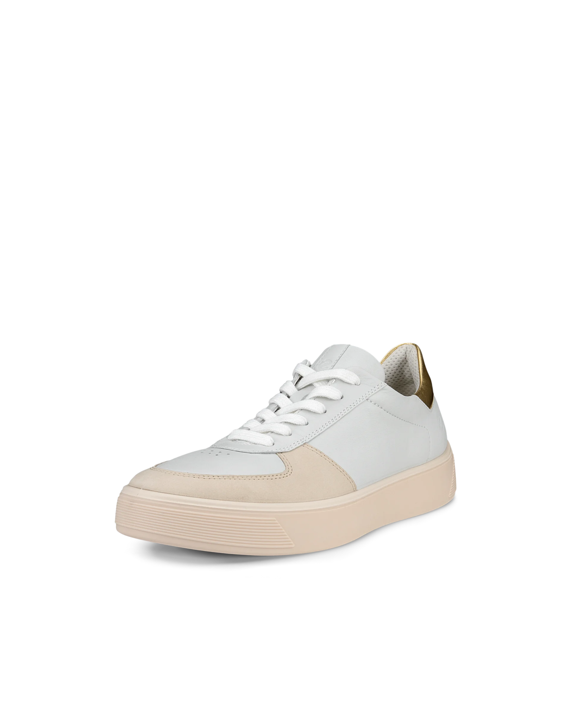 ECCO STREET TRAY W Damen Ledersneaker Beige