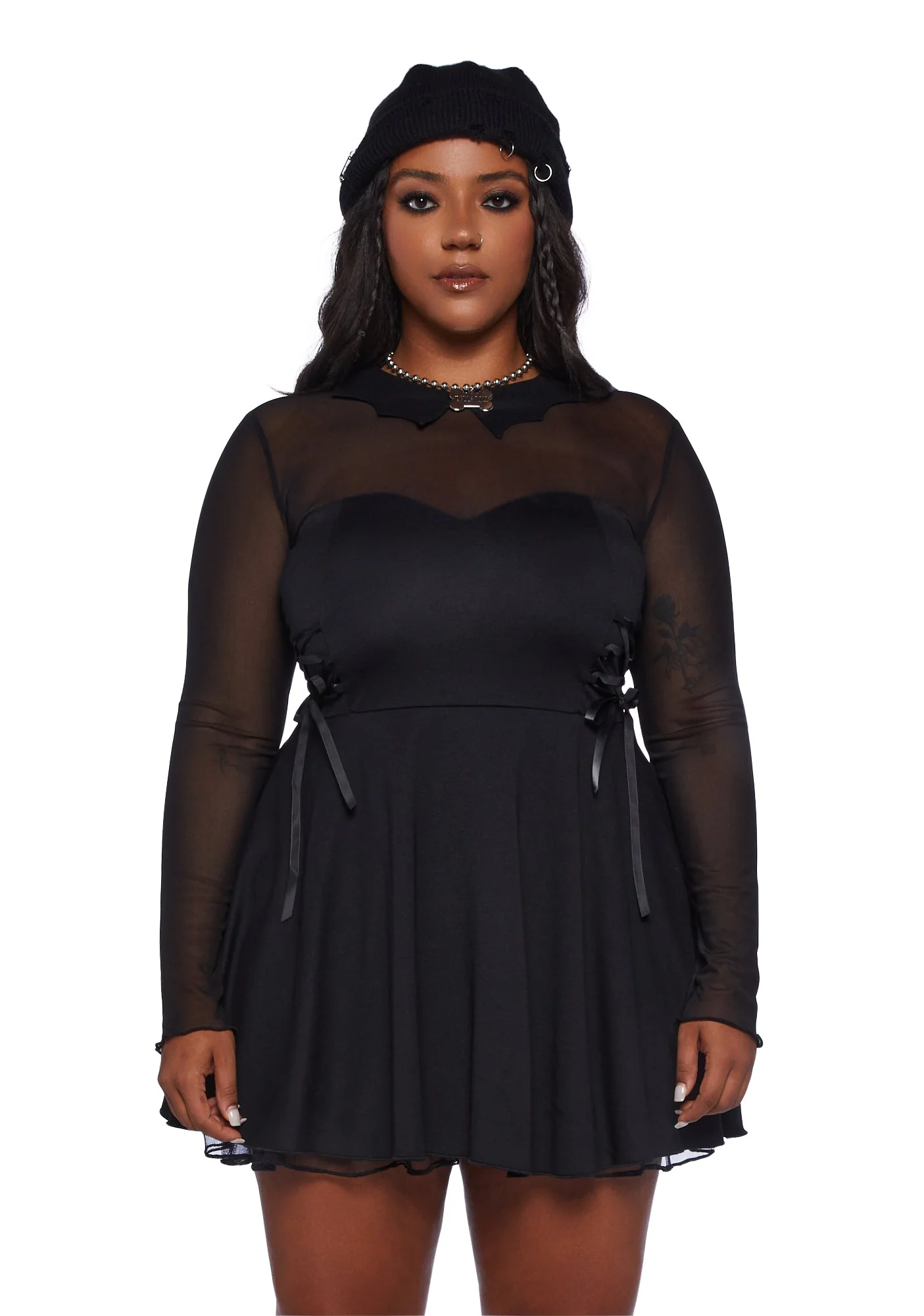 Into The Mists Long Sleeve Dress