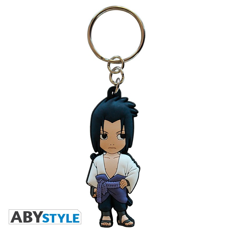 NARUTO SHIPPUDEN Keychain Sasuke PVC
