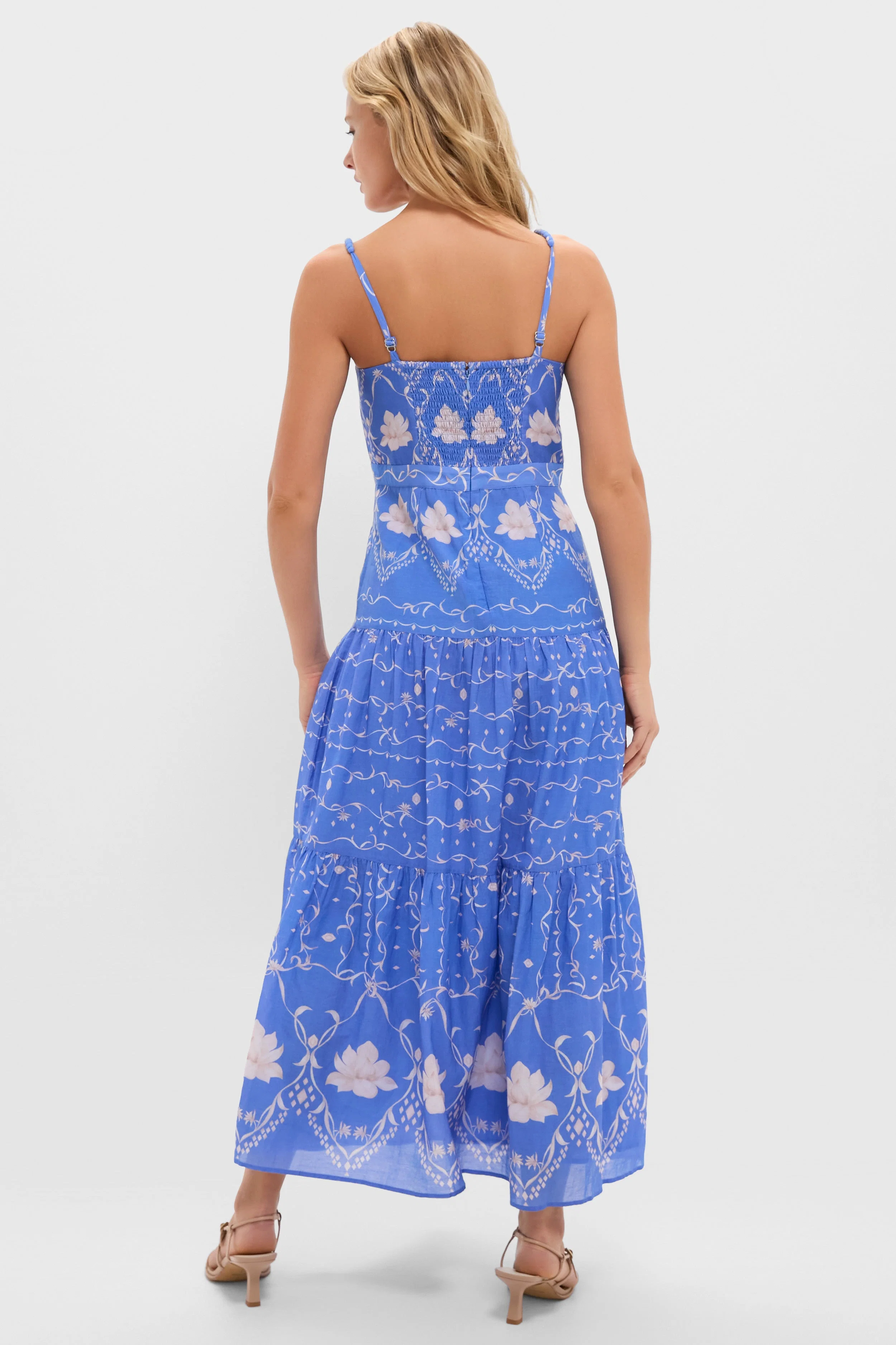 Sea Petal Asher Midi Dress