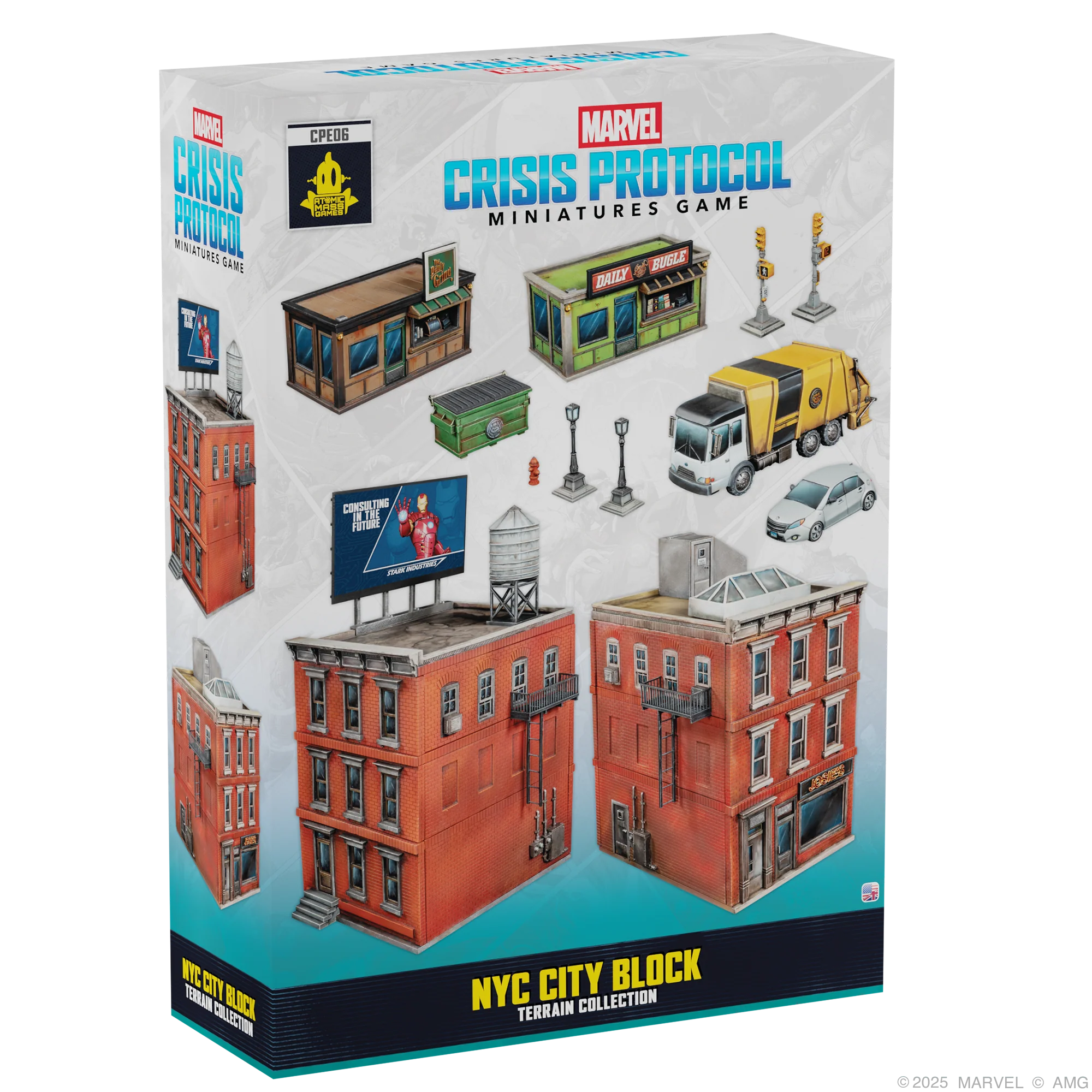 Marvel: Crisis Protocol - NYC City Block Terrain Collection