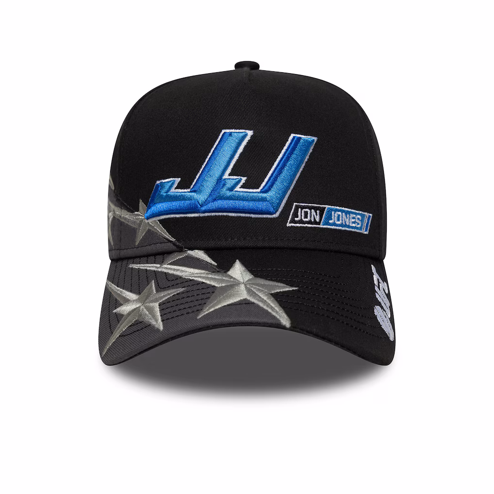UFC Jon Jones New Era 9FORTY A Frame Cap - Black - Unisex