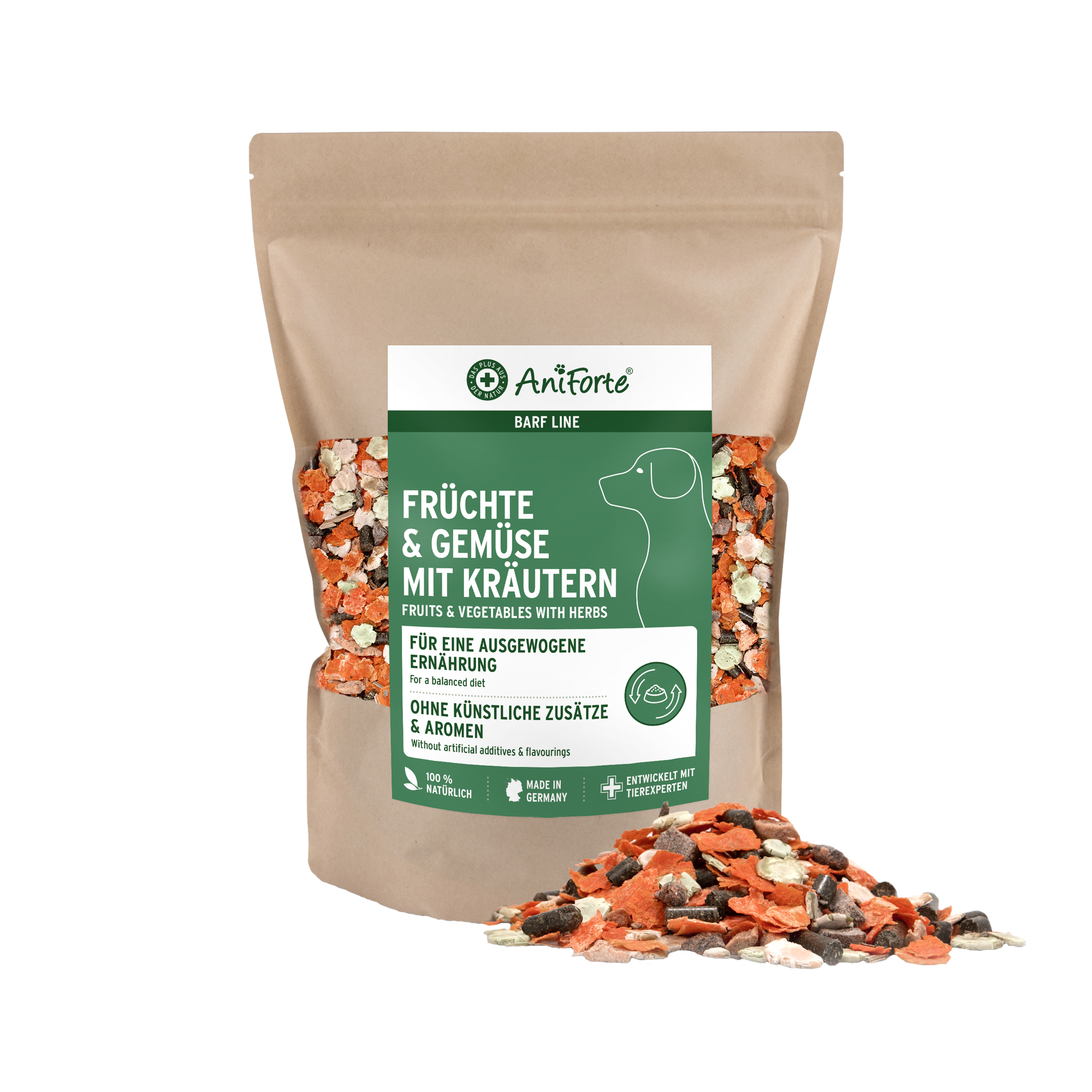 AniForte BARF-Line Fruit & Vegetables with Herbs - 1 kg