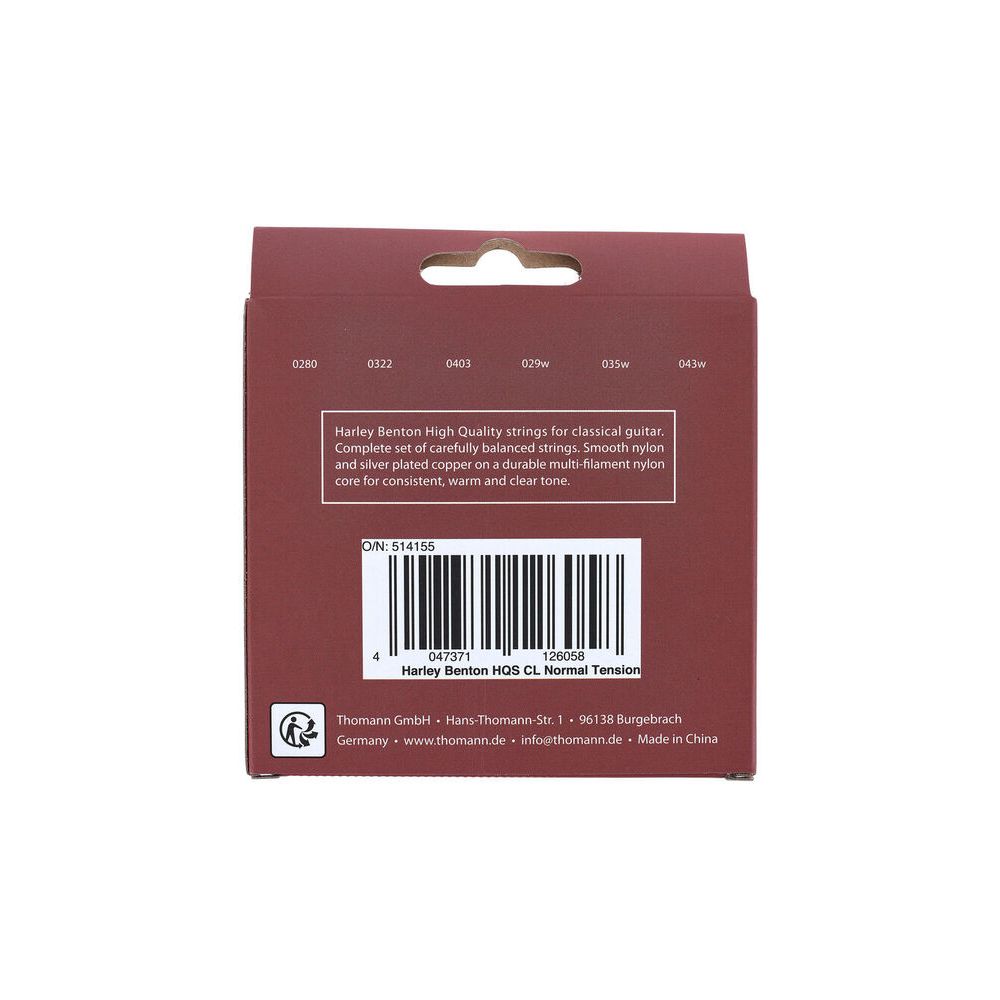 Harley Benton HQS CL Normal Tension – Thomann Ireland