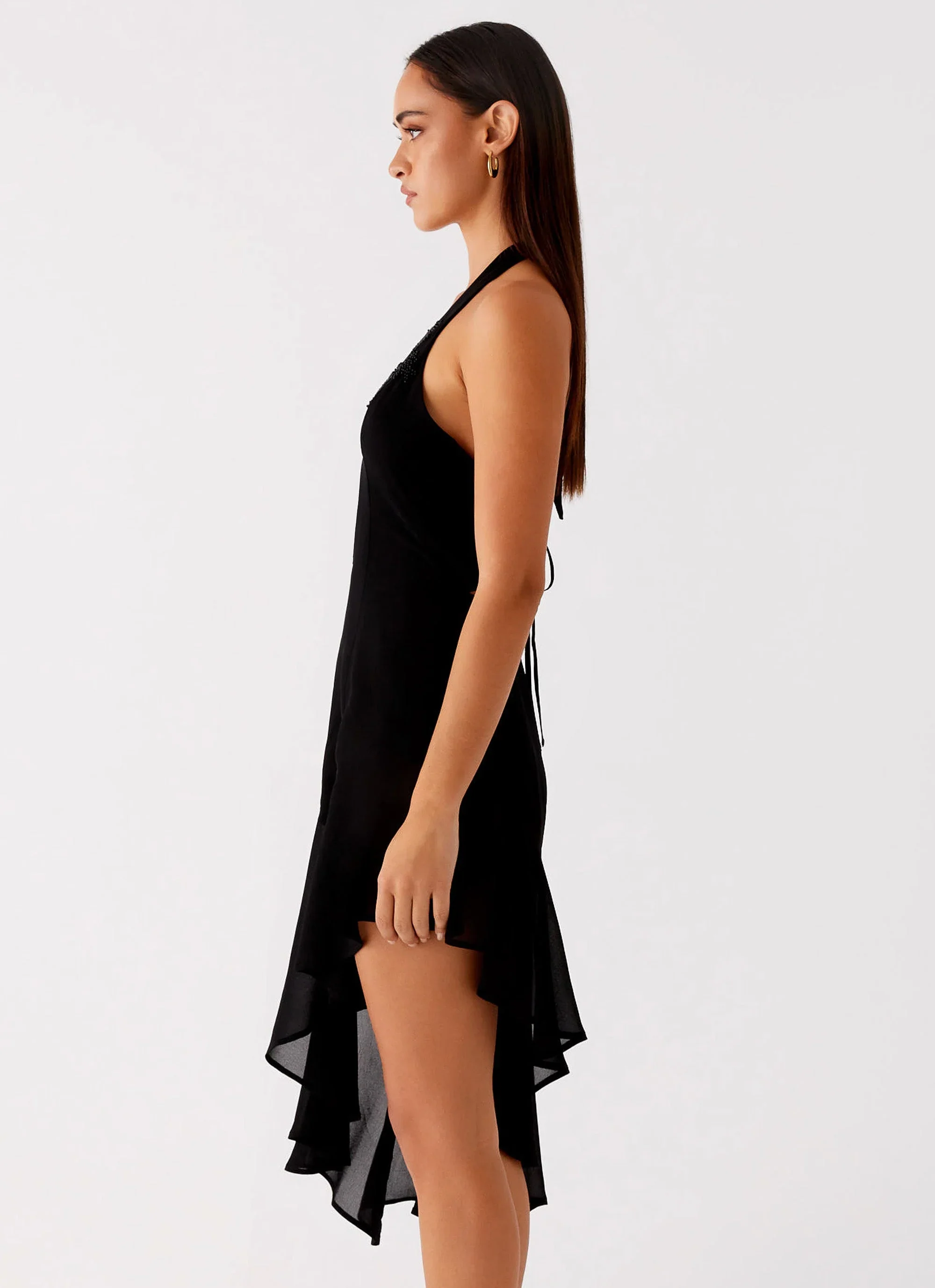 Clean Slate Midi Dress - Black