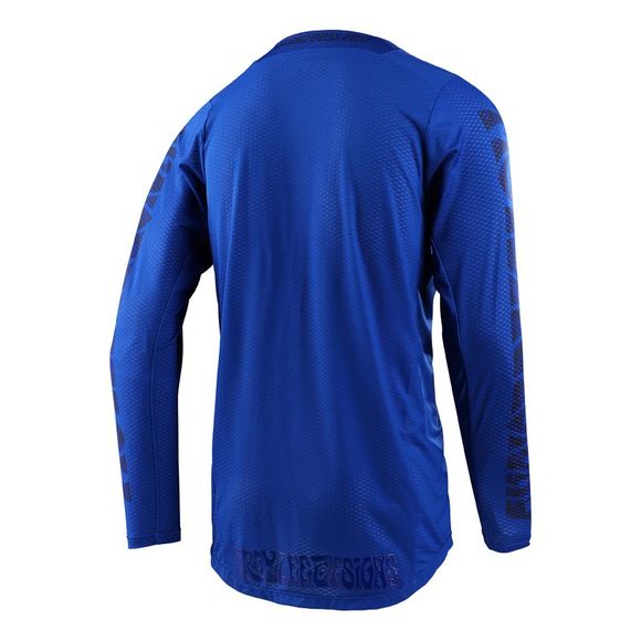 TroyLee design GP PRO AIR MANIC MONDAY CHILDREN'S cross jersey - Blue / WhiteRef: TRL0970