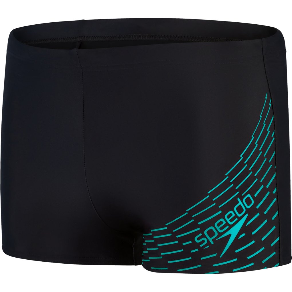 Speedo Medley Logo Aquashort Men - black/aquarium