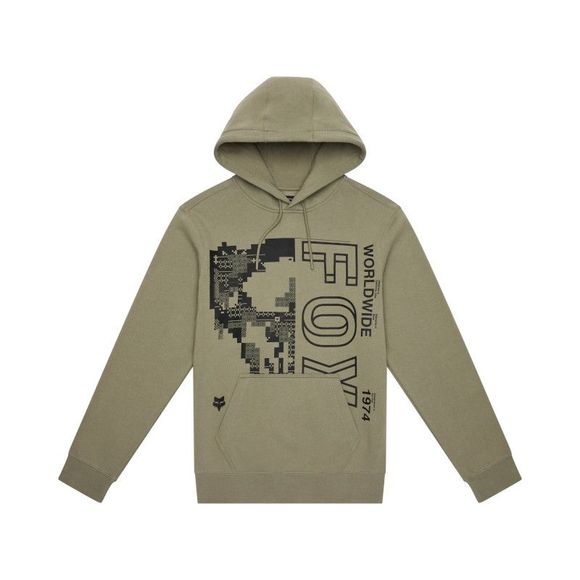 Fox Sweatshirt Image Skull - GreenRef: FX5222