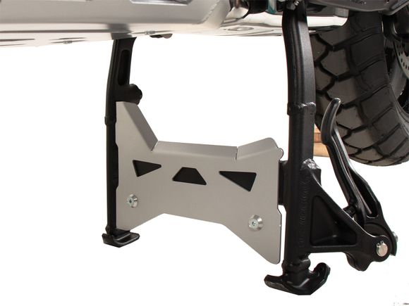 Hepco & Becker engine guard on original central stand - Aluminum/anodised aluminum?BMW 1300 R 1300 GS ADVENTURE - 2024 - 2025Ref: Hbe04675A / 42176543 00 12