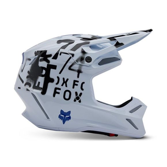 Casque cross Fox V3 SEVENTY4 2025 - Blanc / NoirRef : FX5688