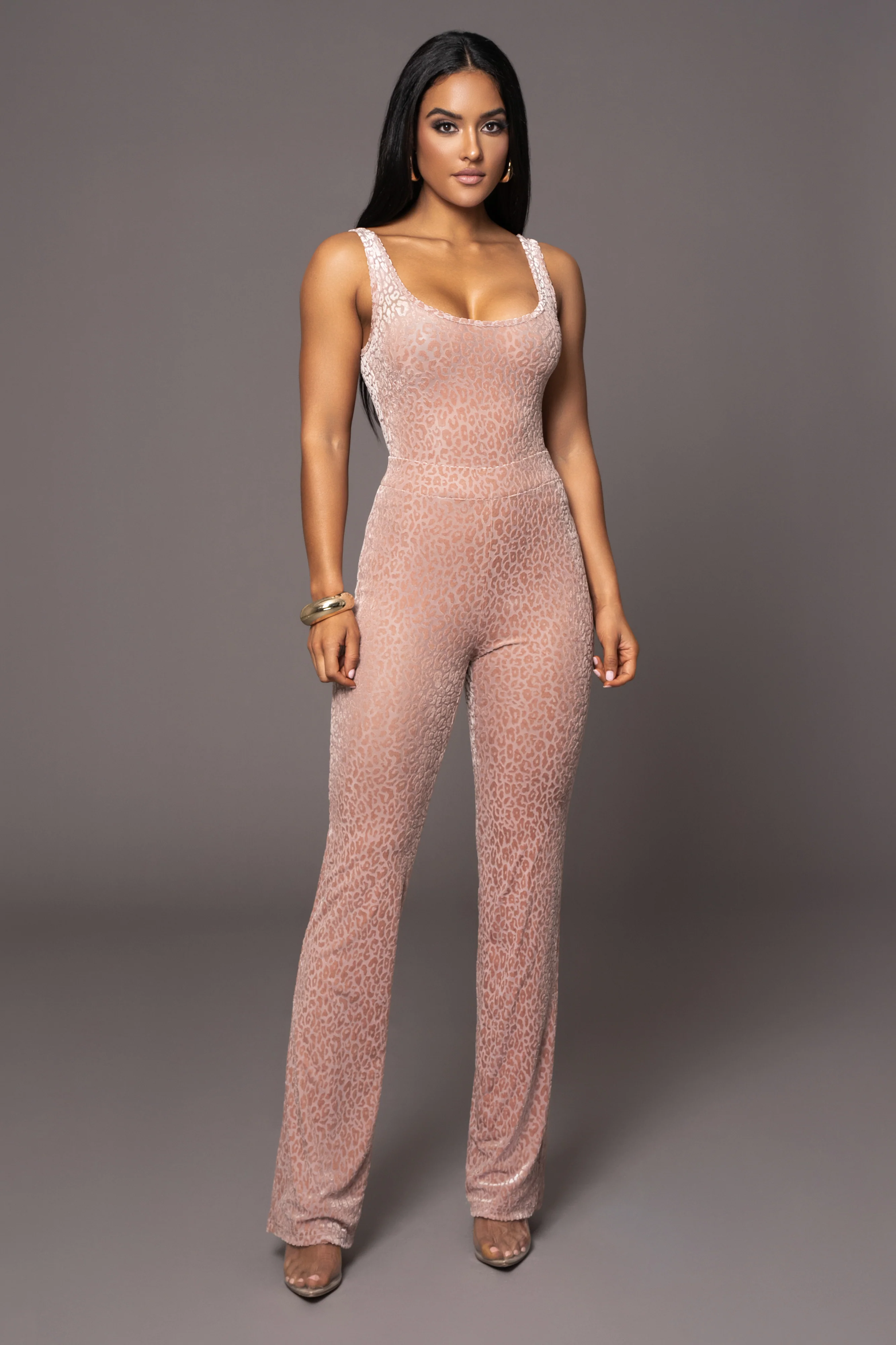 Blush Won't Be Tamed Leopard Tank