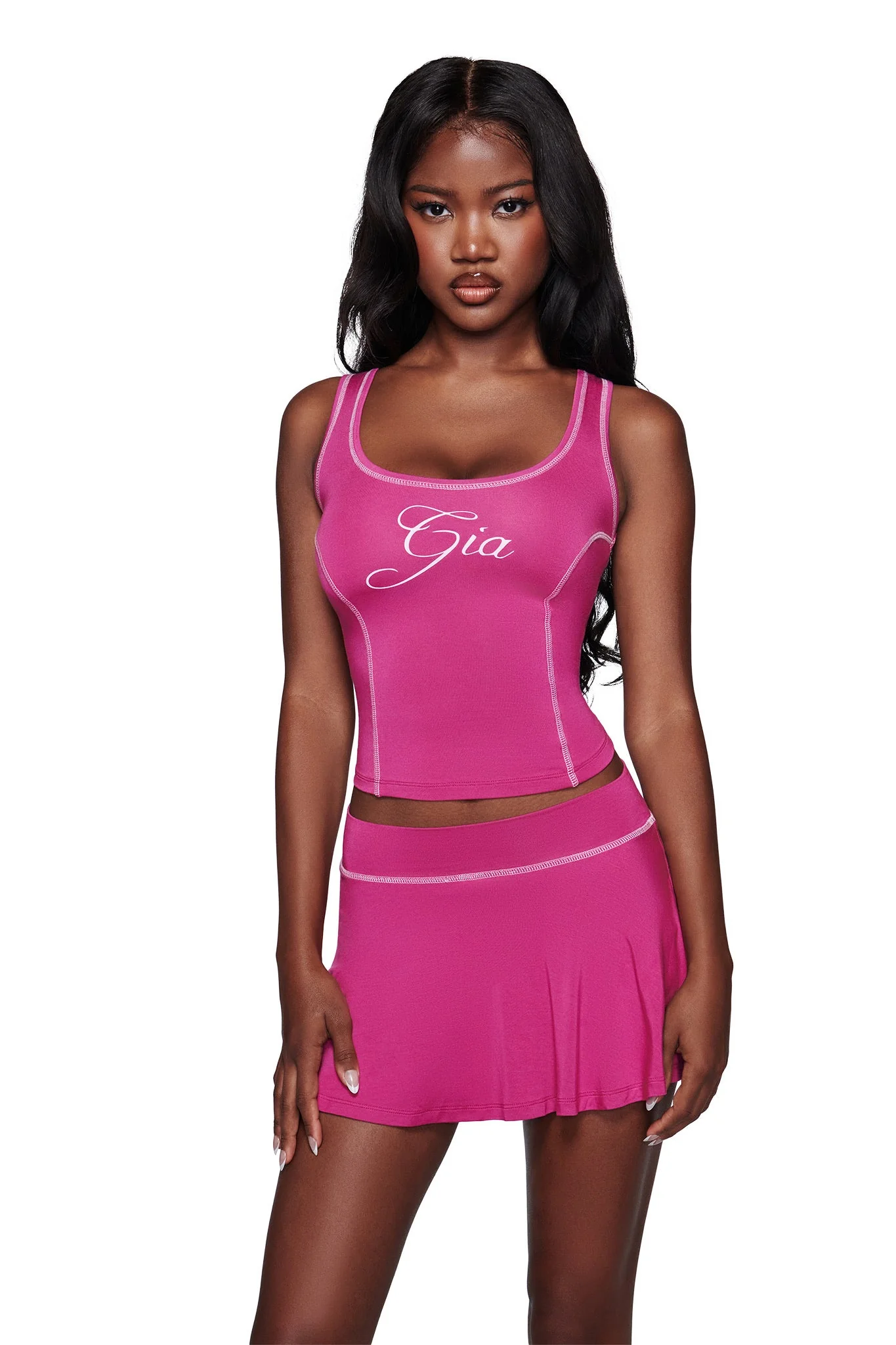 Blare Tank - Raspberry