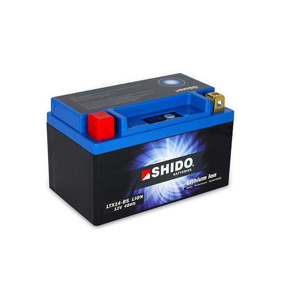 Shido ltx14-bs lithium ion batteryRef: ltx14-bs lion -s-