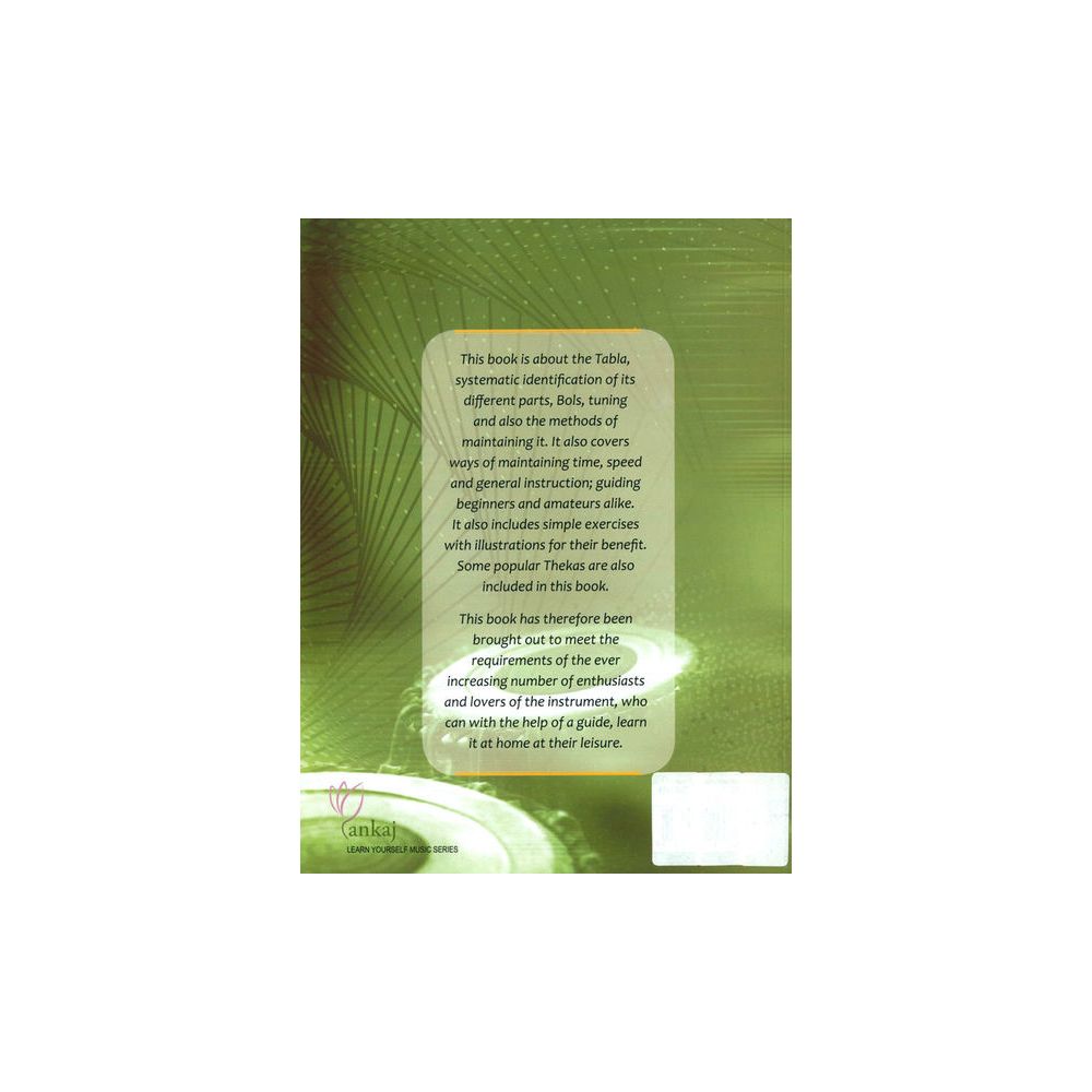 Pankaj Publications Learn to Play Tabla & Handbook – Thomann Ireland