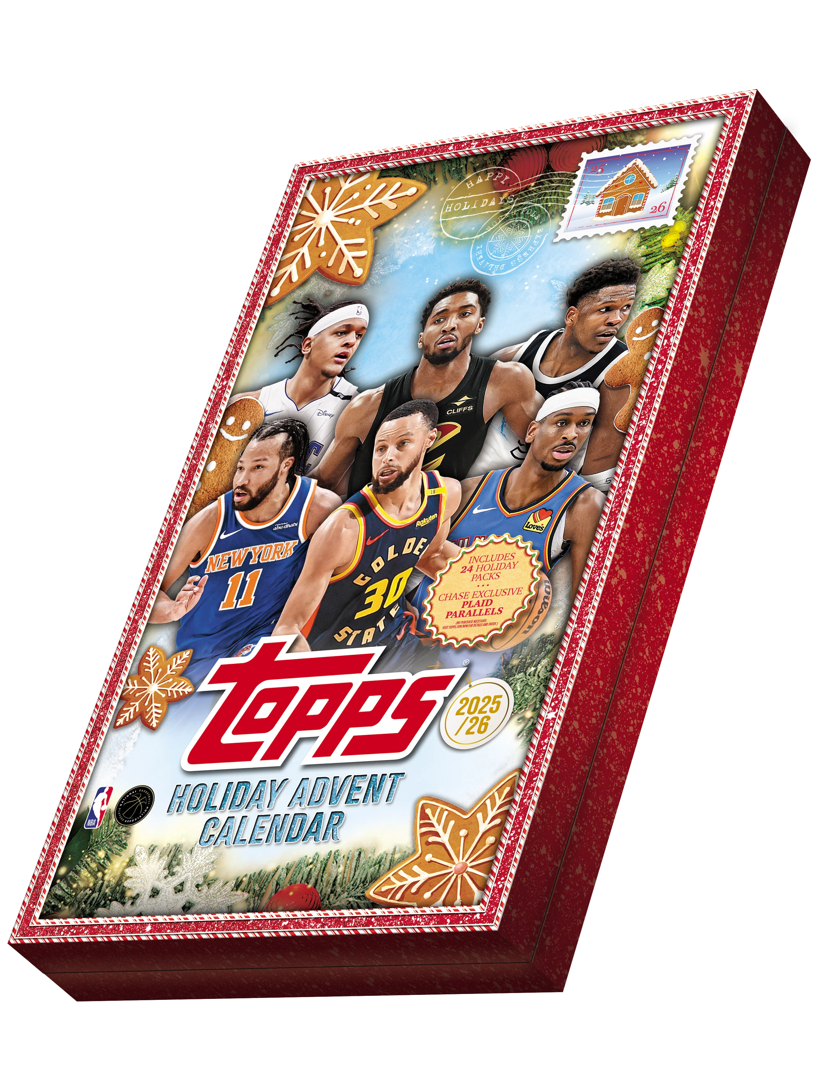 2025-26 NBA Holiday Basketball - Countdown Calendar