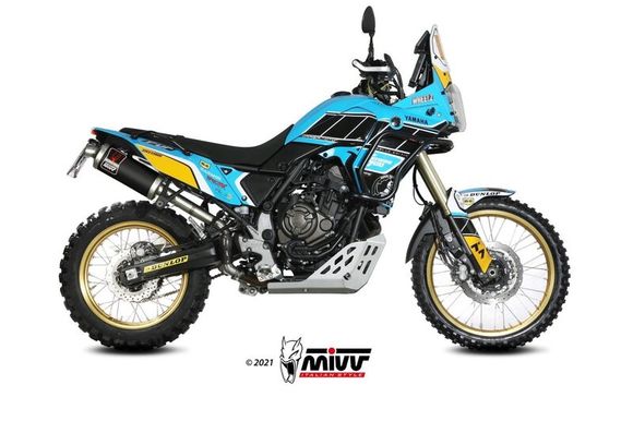 Mivv dakar stainless steel black silencerRef: Mv00052A / 1113738002