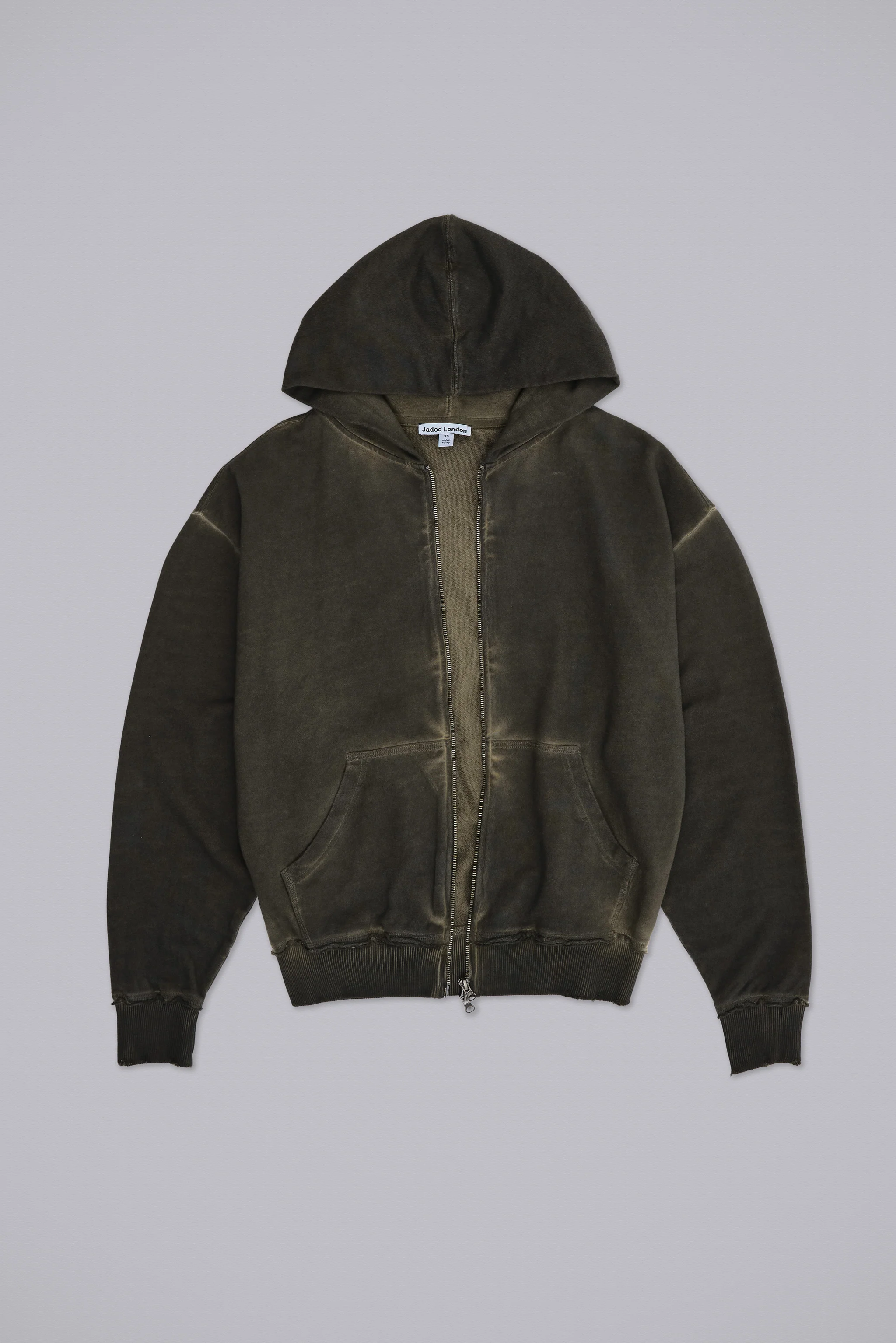 Khaki Oversized Monster Hoodie