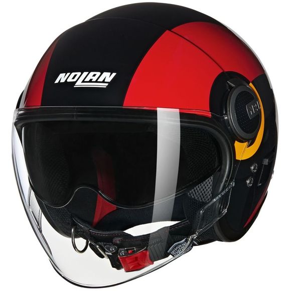 Jet helmet Nolan N21 Visor - Bicromo - Red / OrangeRef: Nl1671-C7476