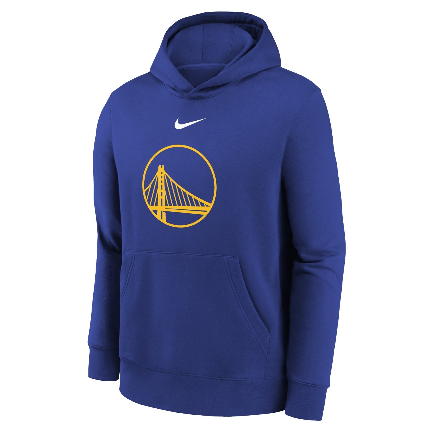 Golden State Warriors NBA Logo Nike Club Hoodie Blue (YOUTH)