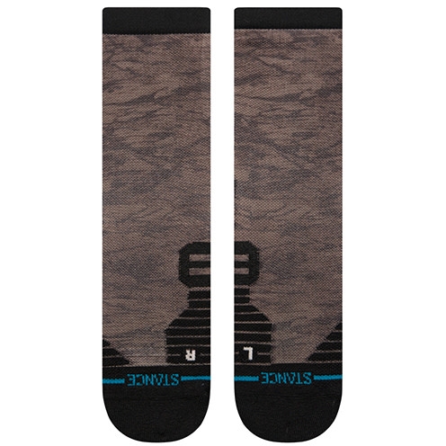 Stance Rompin Mid Crew Socks Unisex - brown