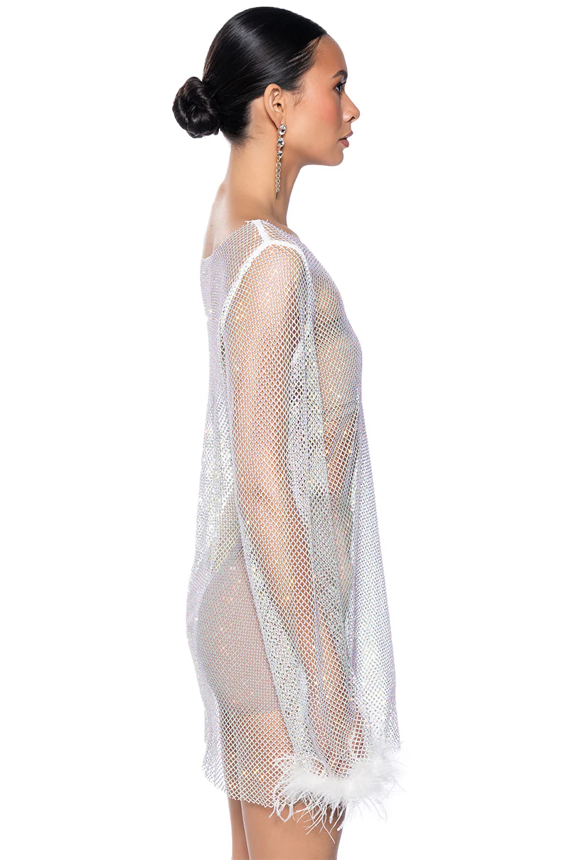 Tell Me A Secret Sparkle Mini Dress