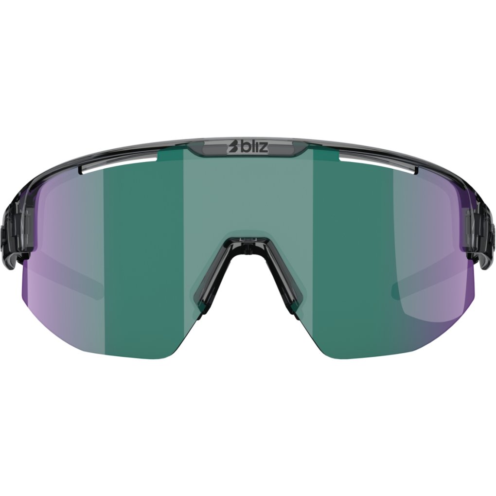 Bliz Matrix Glasses - Crystal Black - Brown Green Multi