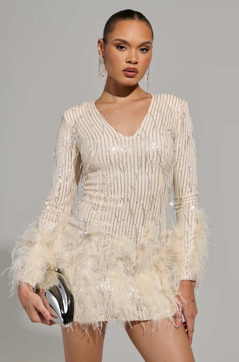 Princess Genovia Long Sleeve Mini Dress