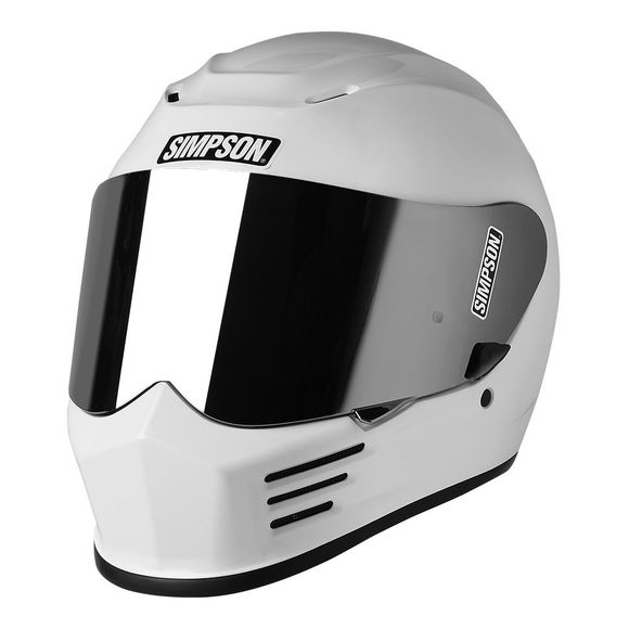 Full-Face Helmet Simpson SPEED - WhiteRef: SIM0015