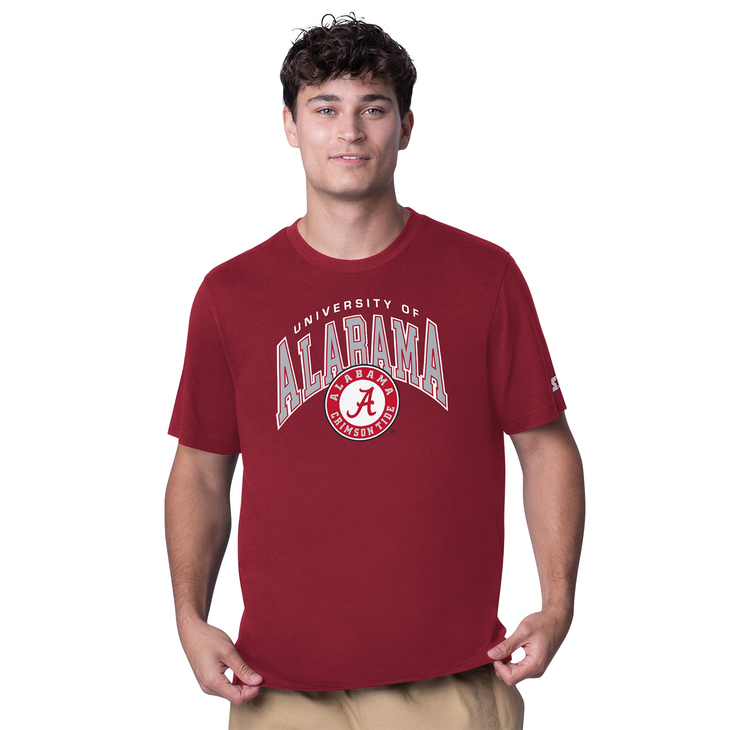 Alabama Crimson Tide Starter Team Arch NCAA T-Shirt Red