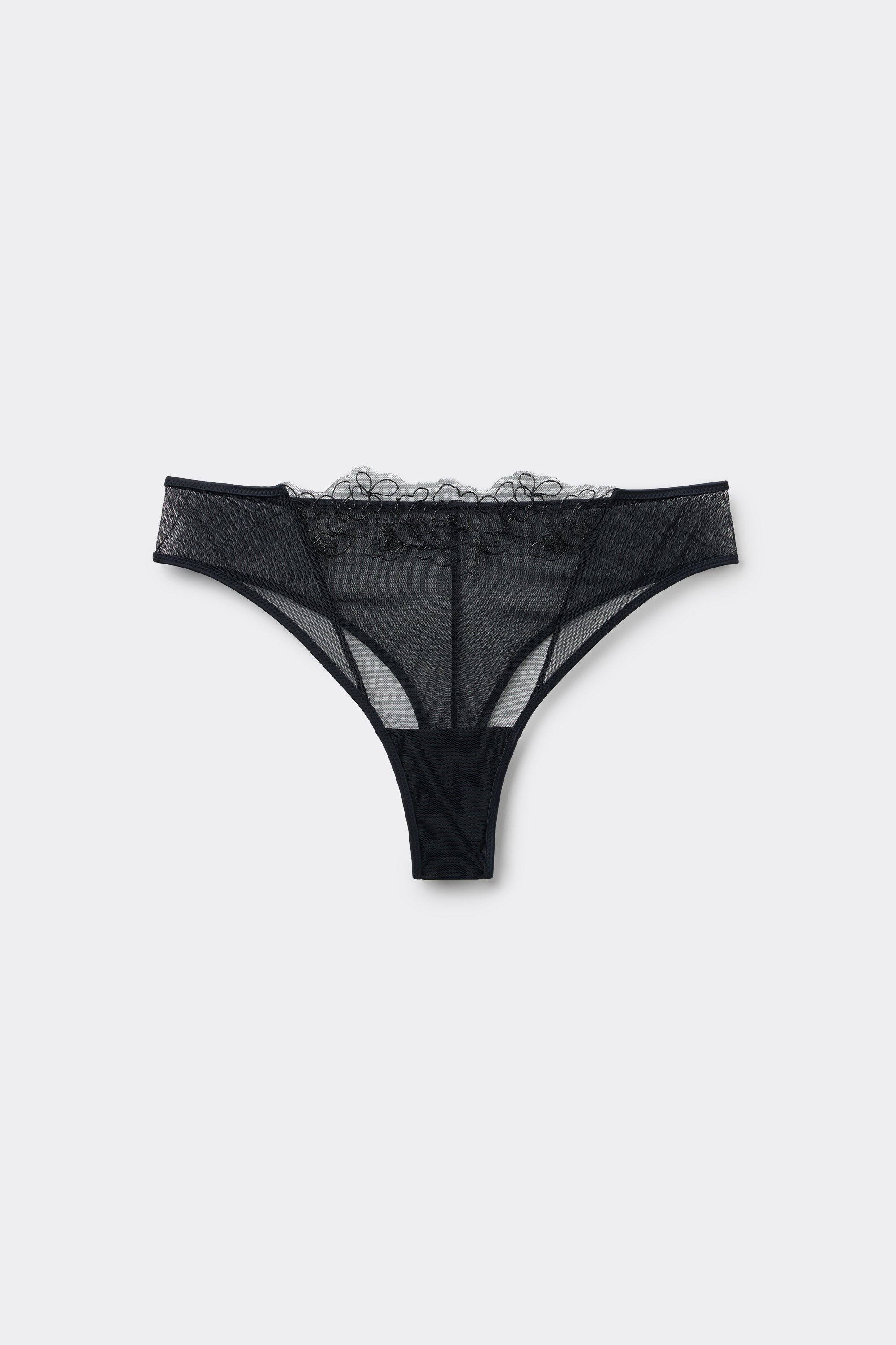 Fleur Noir Brazilian Briefs