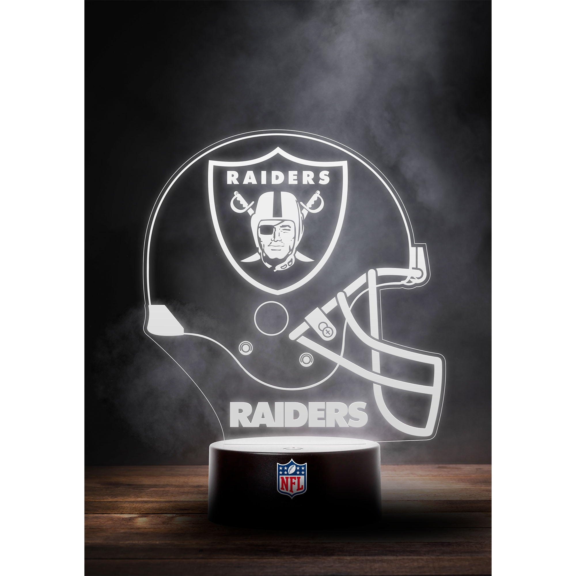 Las Vegas Raiders NFL Helmet LED Sign