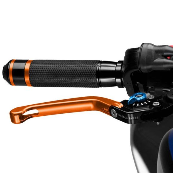 Puig Folding Brake Lever 3.0 Orange Universal - BlueRef : PUI0112