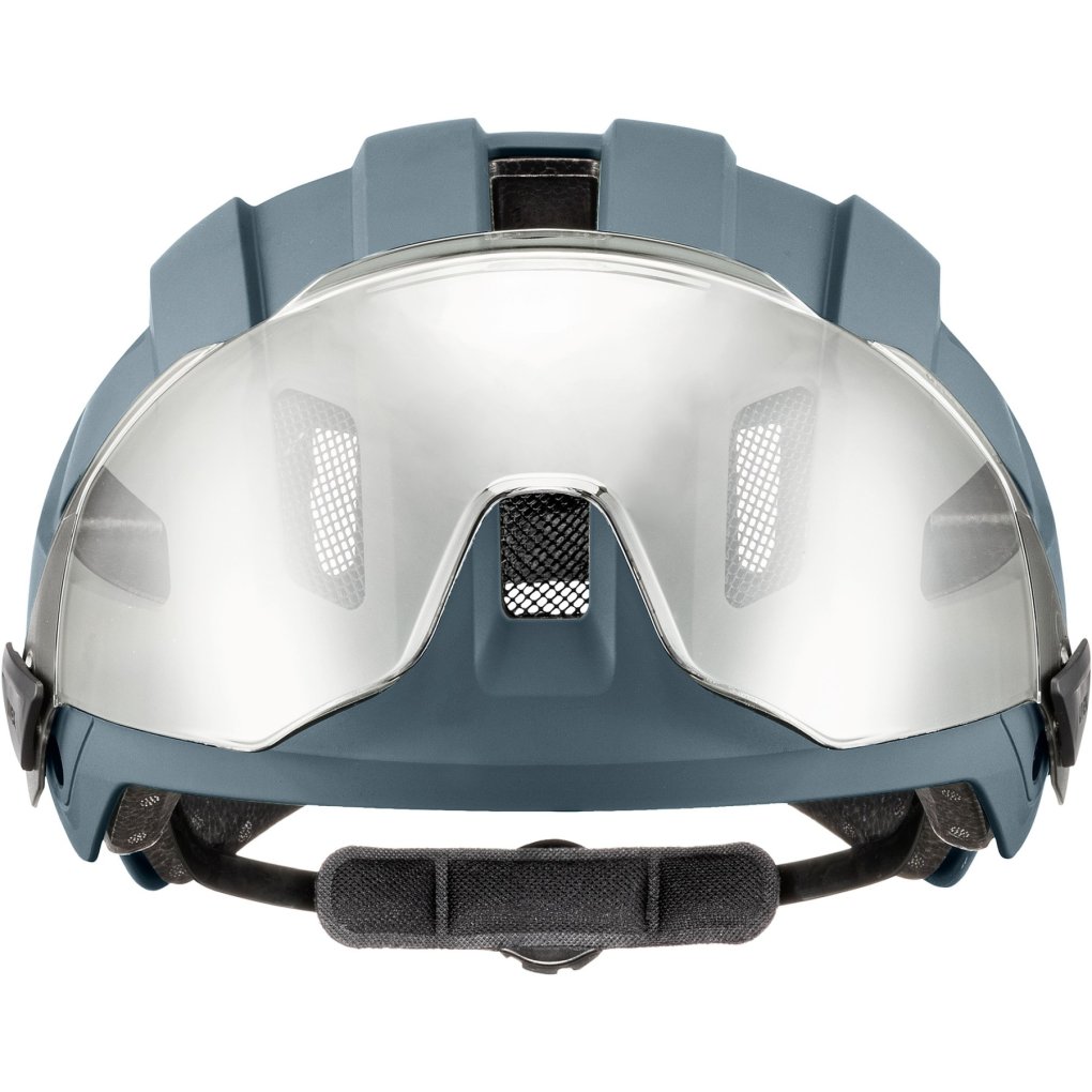 Uvex stride visor MIPS Bike Helmet - anthracite matt/ltm. silver