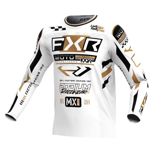 Cross FXR Podium Gladiator 2025 - White / BlackRef: FXR1530