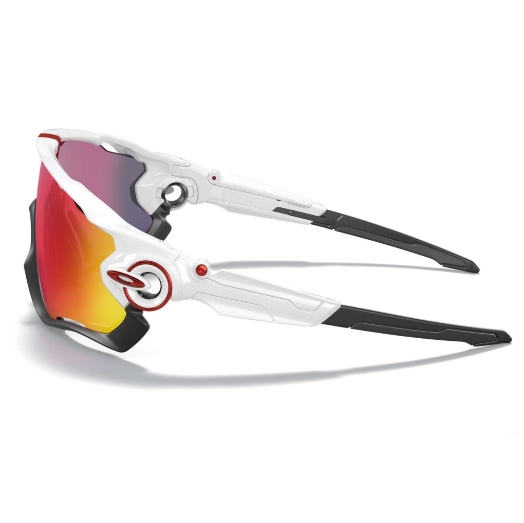 Oakley Jawbreaker Glasses - Road Polished White/Prizm Road - OO9290-05