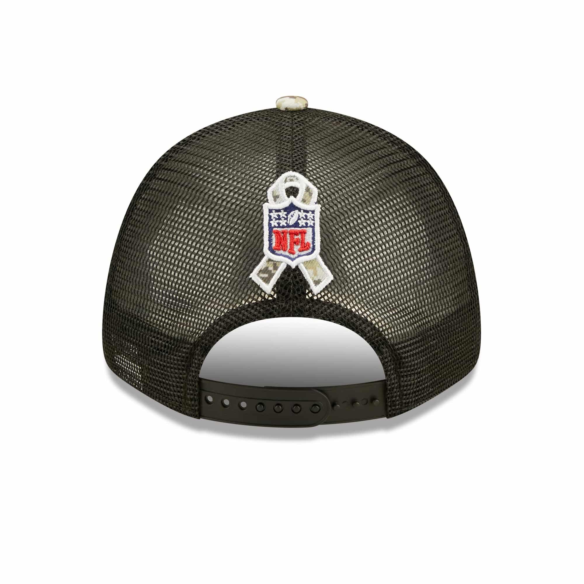 Los Angeles Chargers 2022 NFL On-Field Salute to Service New Era 9FORTY Cap