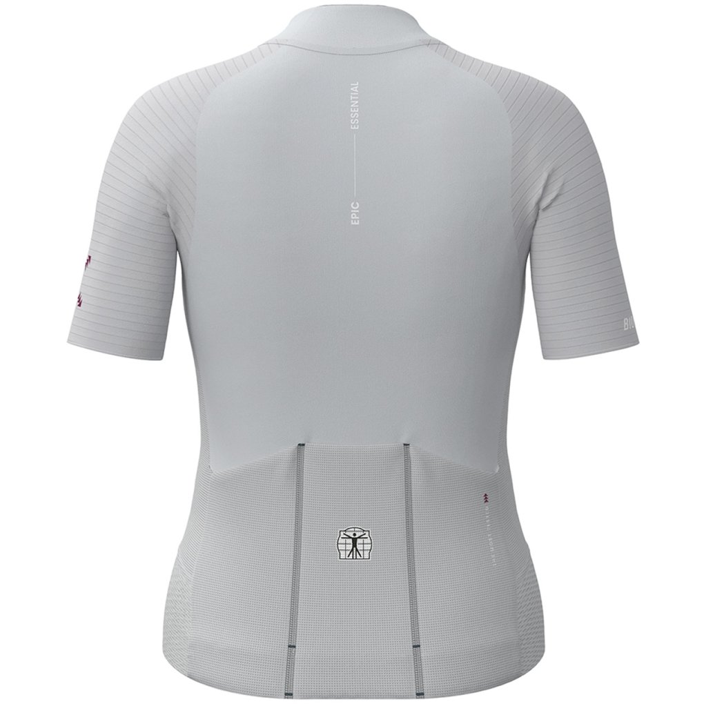 Bioracer Epic Essential Cycling Jersey Women - cool grey
