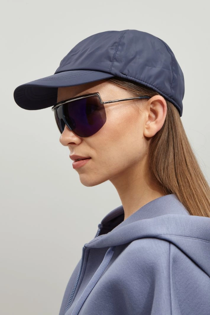 Taffeta baseball cap - BLUE