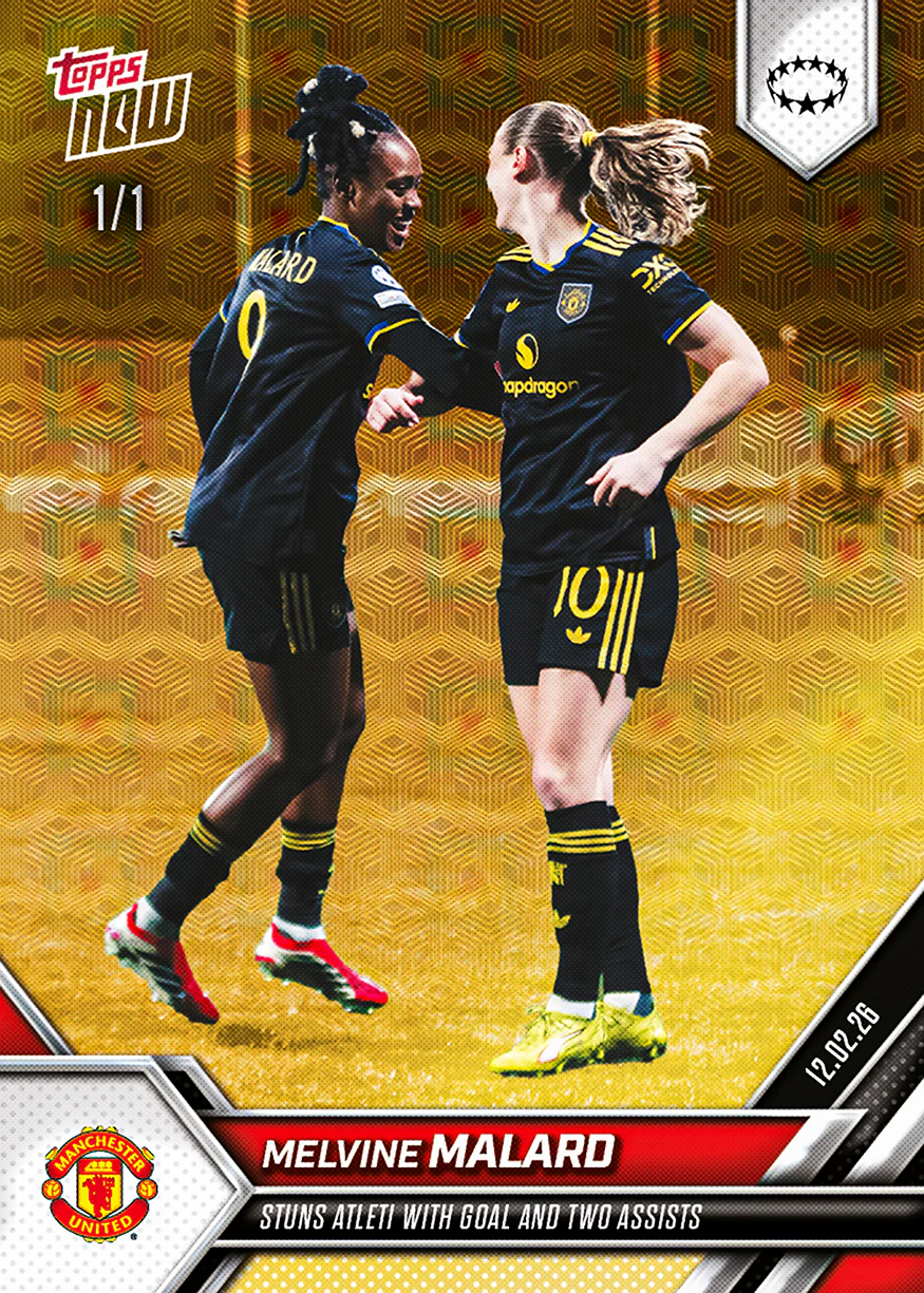 Melvine Malard - 2025-26 UWCL Topps NOW® - Card 19