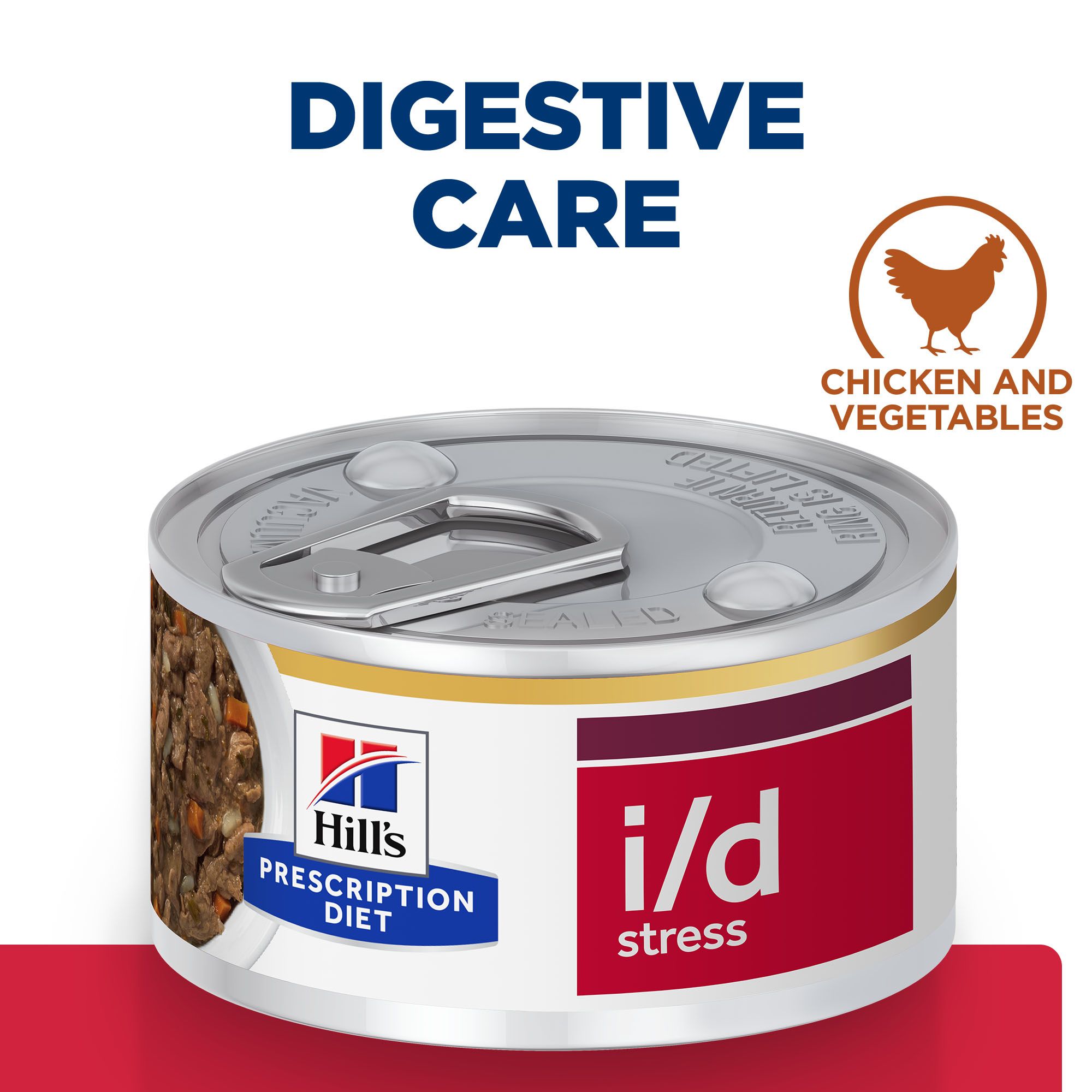 Hill's i/d Digestive Care Stress Mini Stew - Prescription Diet - 24 x 156 g