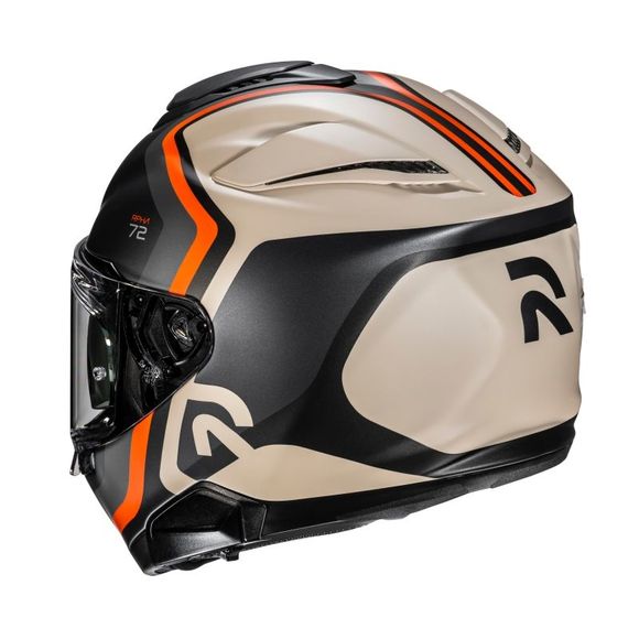 HJC RPHA 72 full face helmet - ERNEM - Gray / OrangeRef: HJ1376