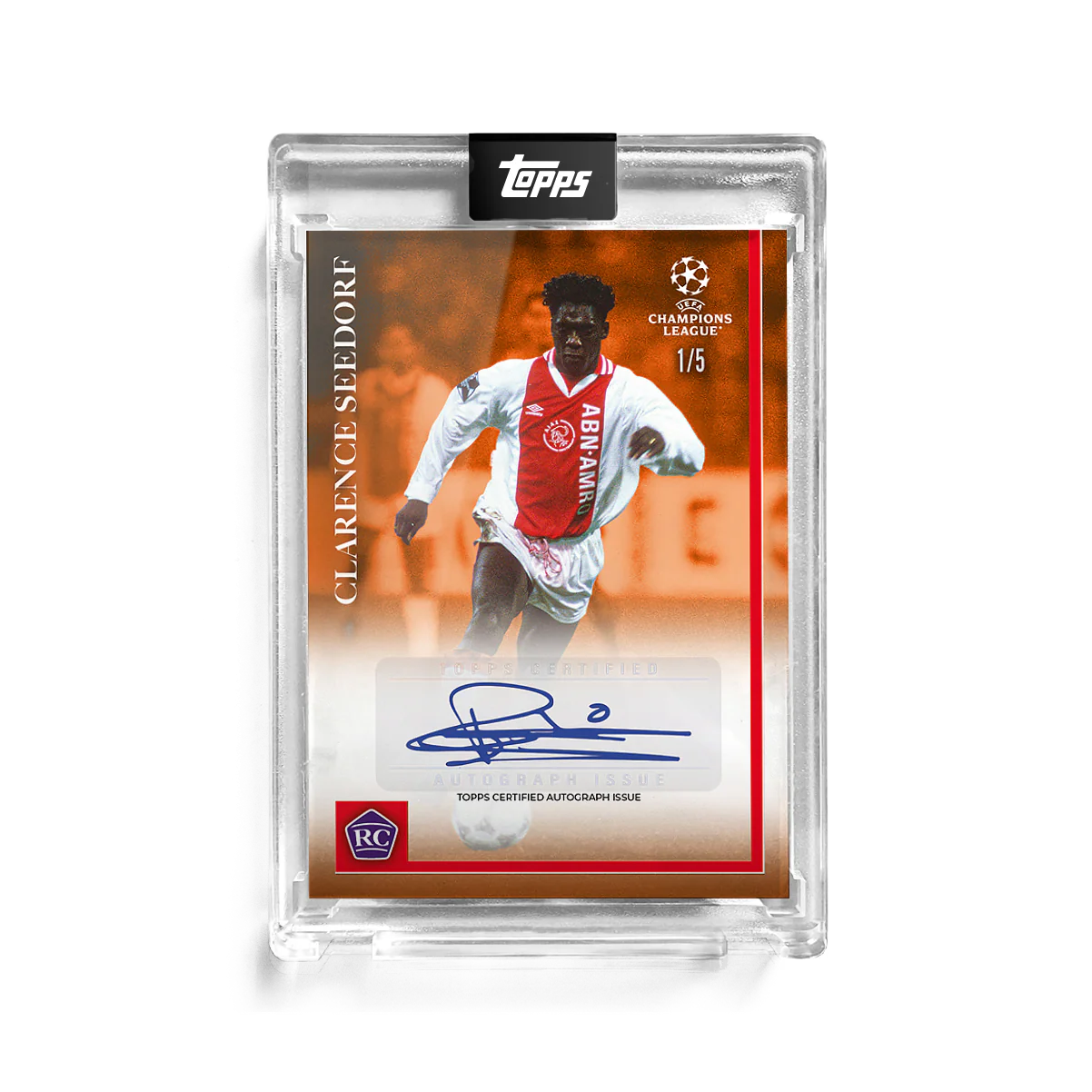 Clarence Seedorf - Lost Rookies - Autograph - 1 of 5