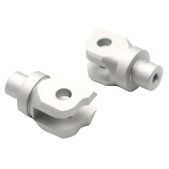 Barracuda front footrest adapter for Honda - GrayRef: bar0598 / hf123-f