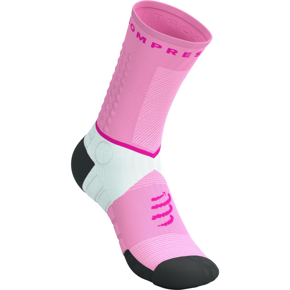 Compressport Ultra Trail Compression Socks v2.0 - begonia/neon pink