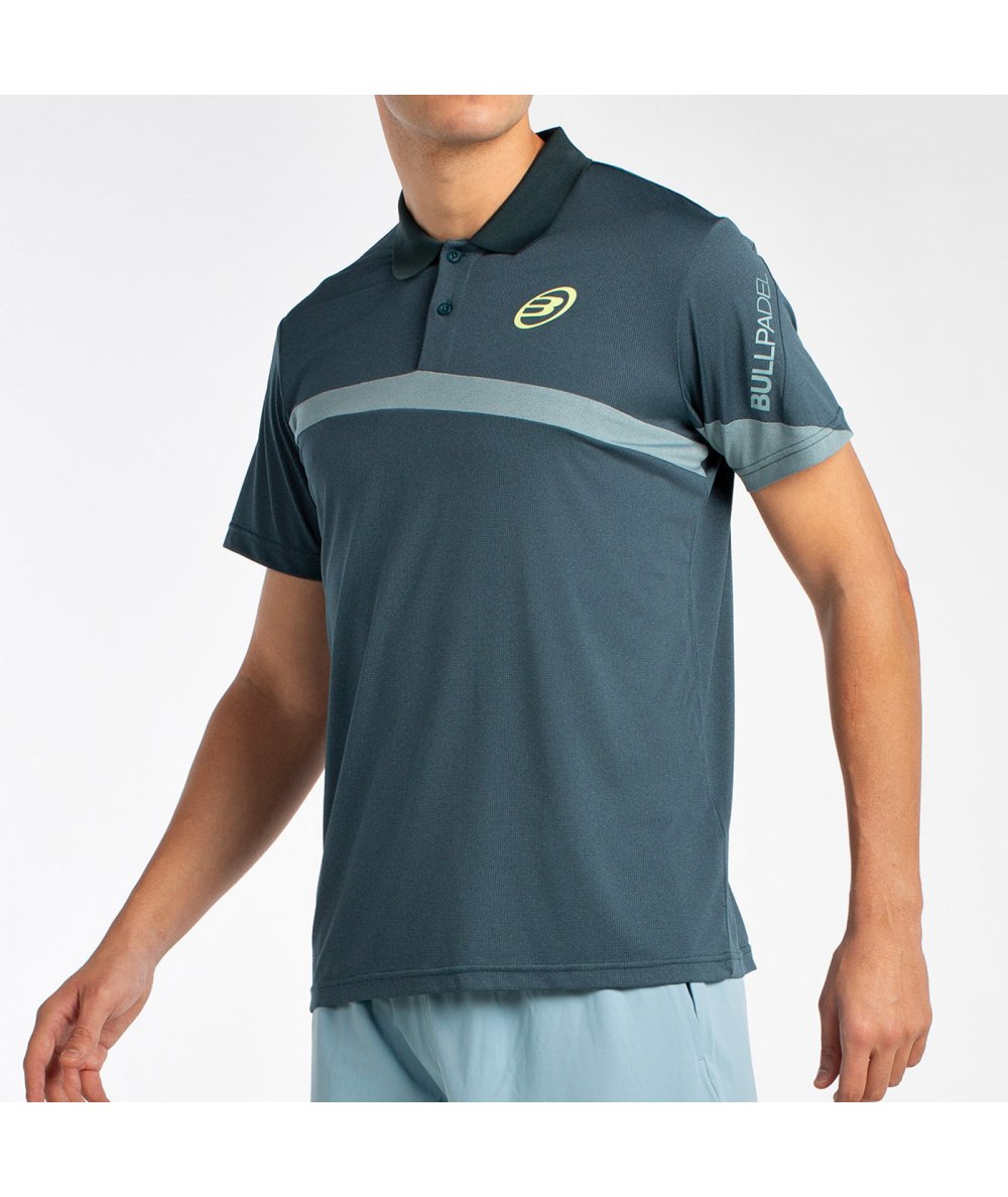 BULLPADEL LUCIR DARK GREEN VIGORE POLO SHIRT