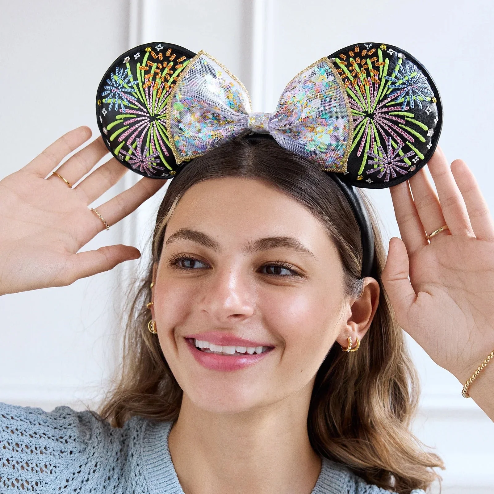 Disney Minnie Mouse Firework Ears Headband - Minnie Mouse Fireworks Ears