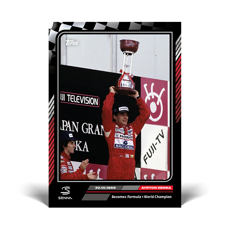 Topps UK - The Story of Senna - Card #23