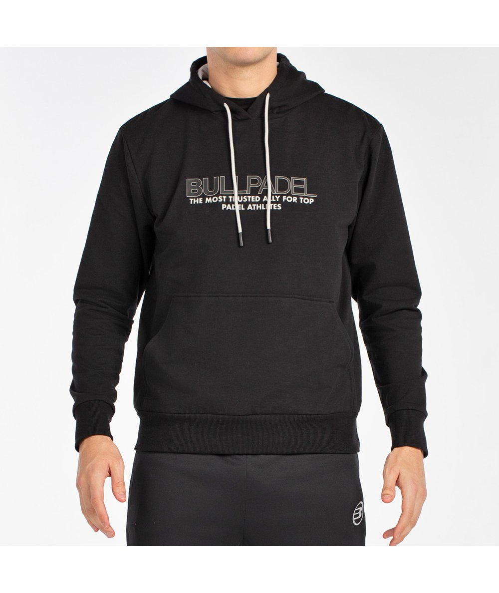 BULLPADEL BOYEN BLACK SWEATSHIRT
