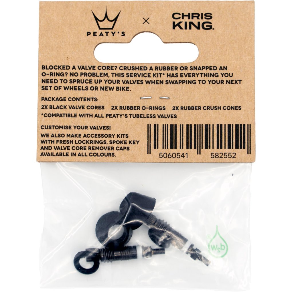 Peaty's x Chris King Tubeless Valve Service Kit - MK2