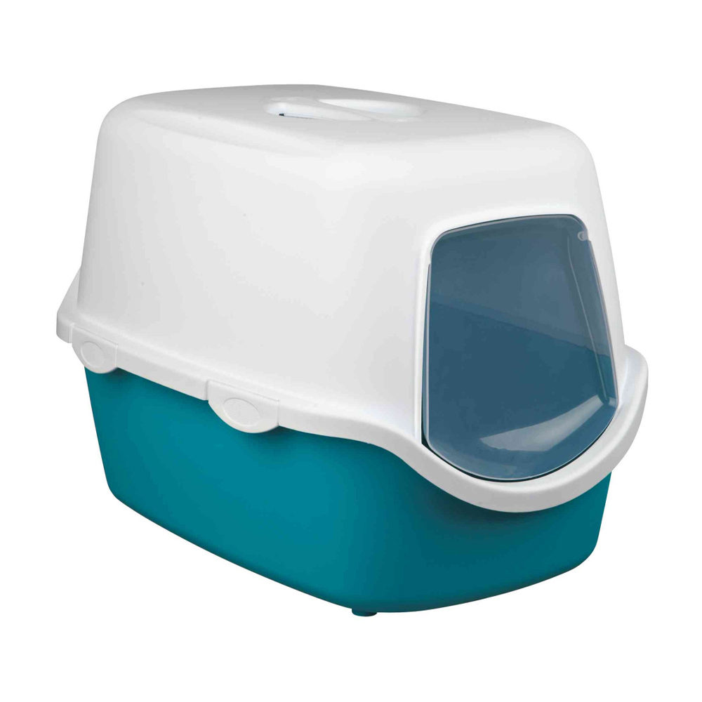 Trixie Litter Box Vico with Hood - Grey